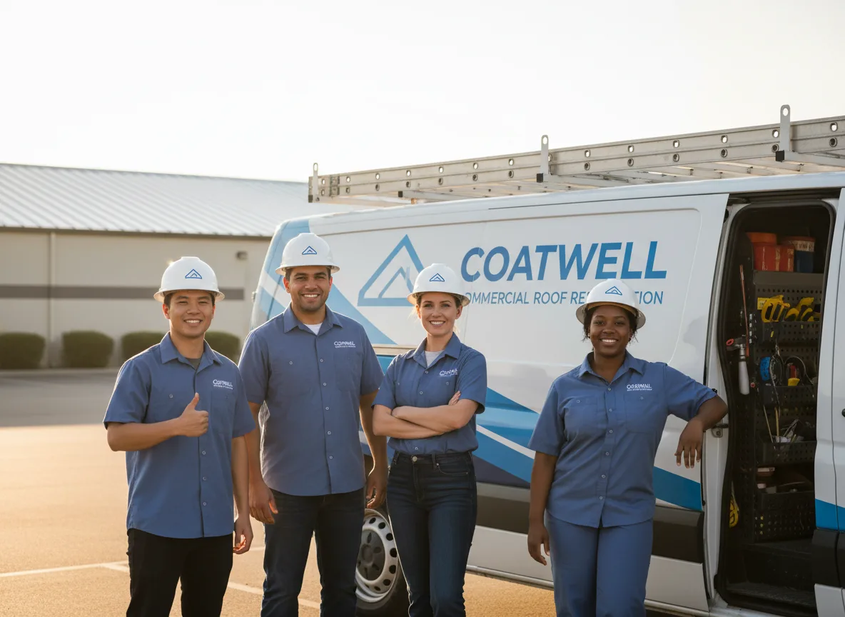 Commercial roof coating company in Castleton, VA